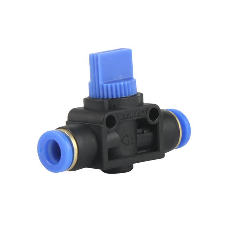 HVFF speed controller pneumatic fittings